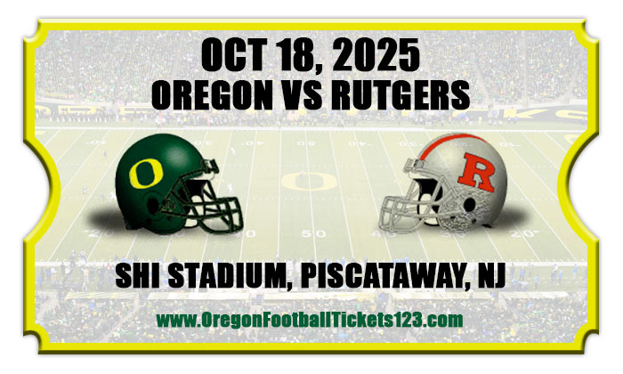 2025 Oregon Vs Rutgers